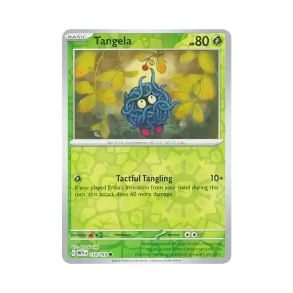 モンジャラ C :リバースホロ [MEW EN 114/165]【英語版】(スカーレット&バイオレット「151」)