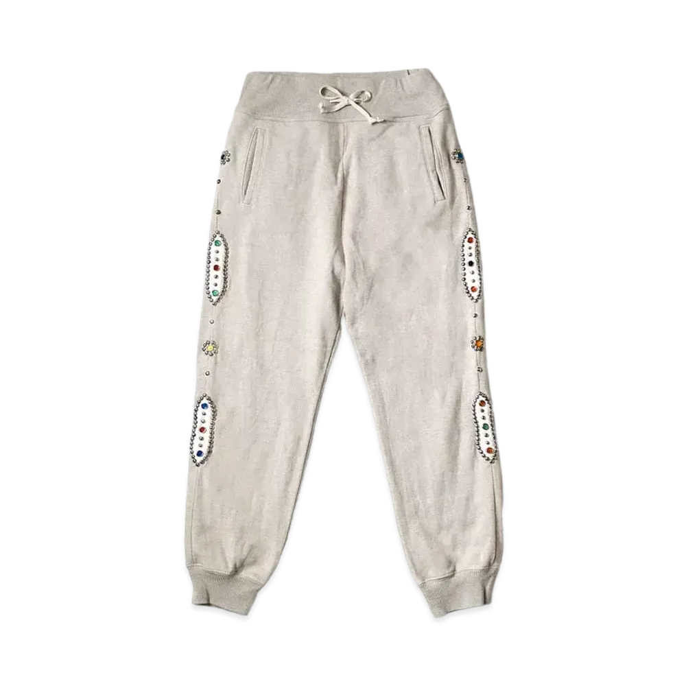 KAPITAL TOP BREWING SWEAT RIB PANTS (STUDY REMAKE) "Quinity"