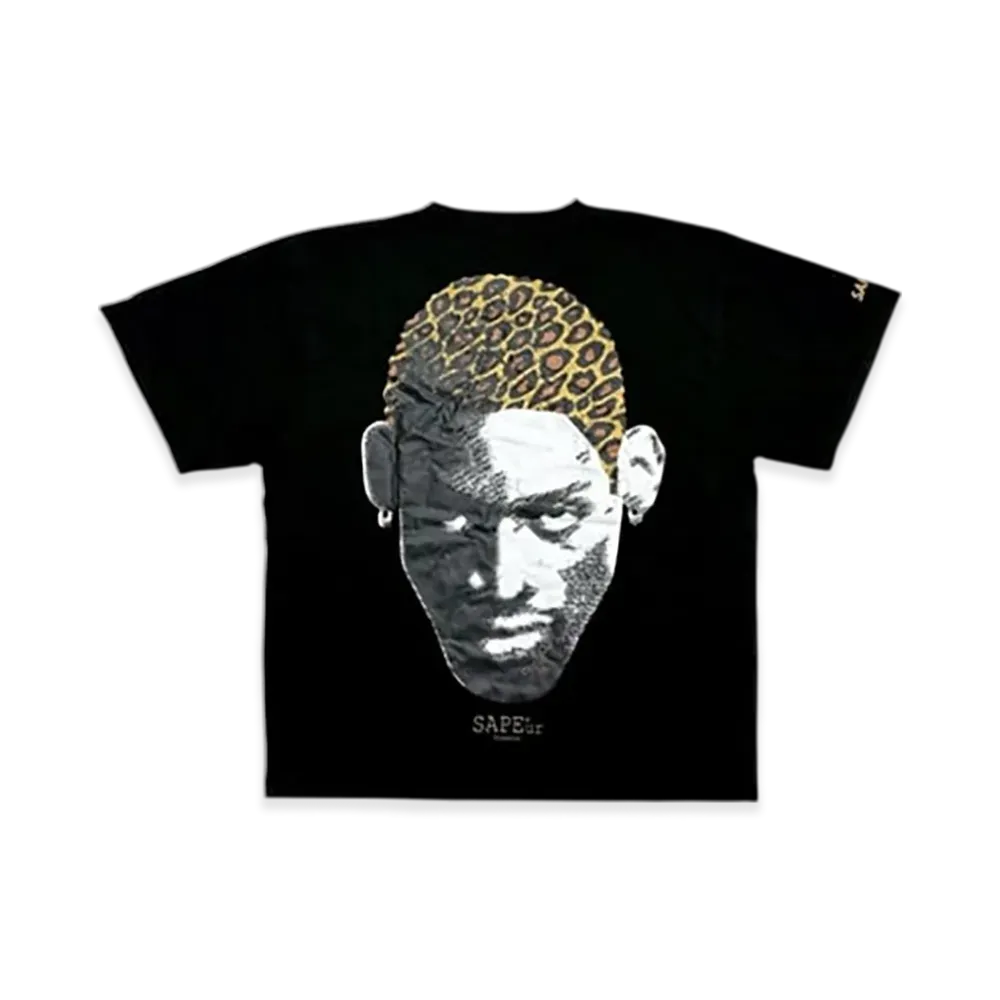 SAPEur Archive Series Leopard Head S/S Tee "Black"