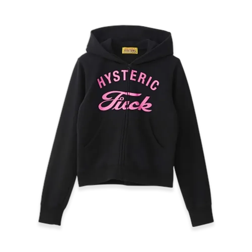 HYSTERIC GLAMOUR Hysteric Fuck Hoodie "Black"
