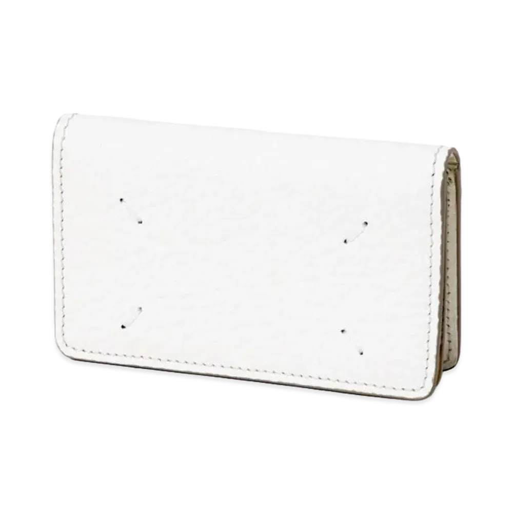 Maison Margiela Women's 4-Stitch Card Case "White"