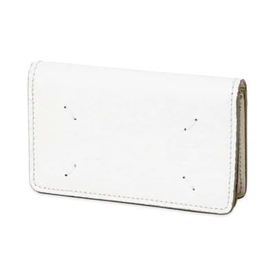 Maison Margiela Women's 4-Stitch Card Case "White"
