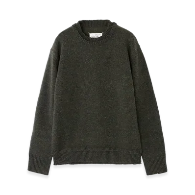 Maison Margiela Crew Neck Knit "Green Grey"