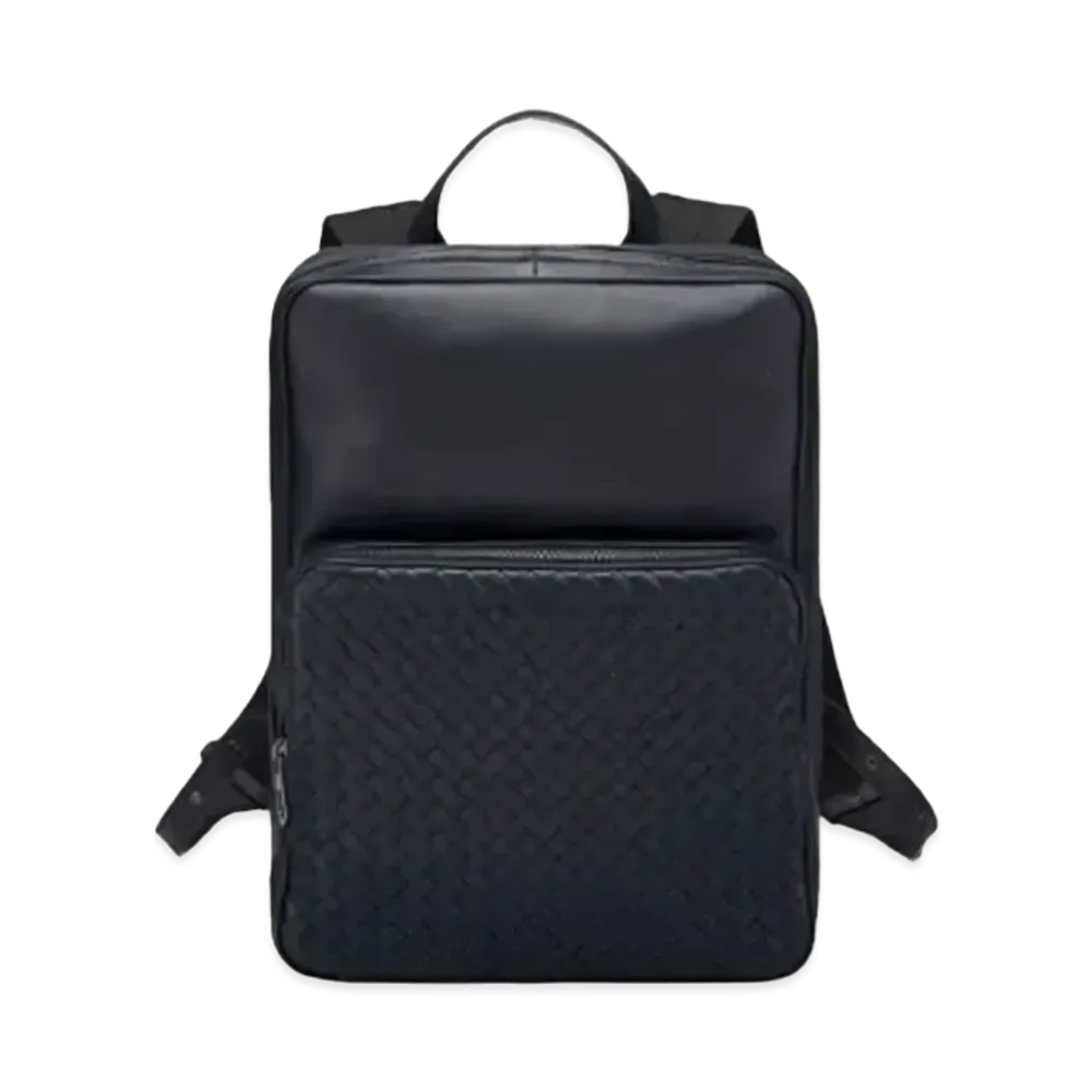 Bottega Veneta Lambskin Nappa Backpack "Tourmaline"