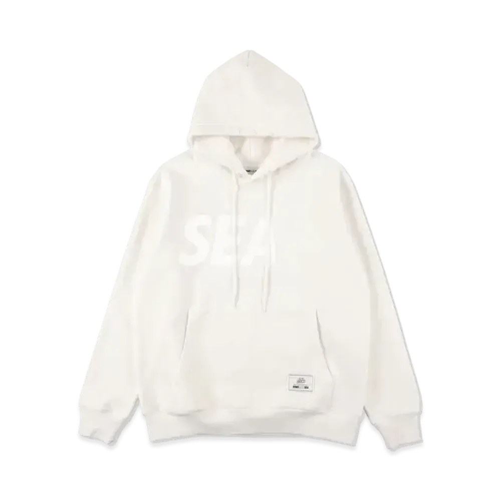 WIND AND SEA x OXI CLEAN Super White Hoodie "Super White"