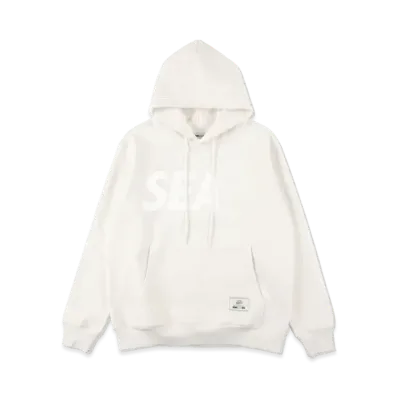 WIND AND SEA x OXI CLEAN Super White Hoodie "Super White"