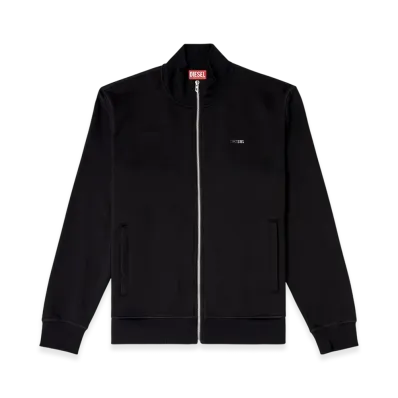 Diesel S-Lock-Met Zip Up Sweatshirt "Black"