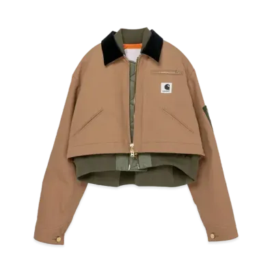 Carhartt WIP x sacai Canvas x MA-1 Jacket Detroit "Beige"
