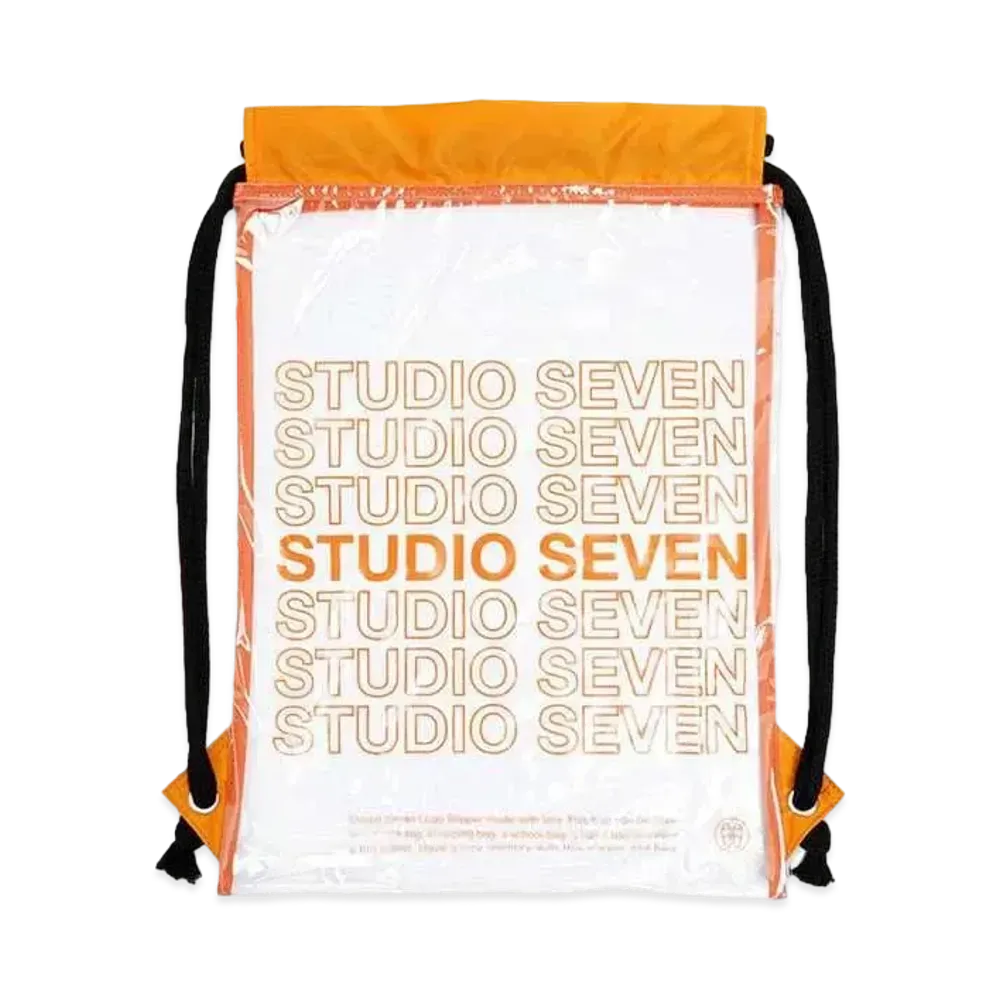 STUDIO SEVEN PVC Knapsack "CLEAR"