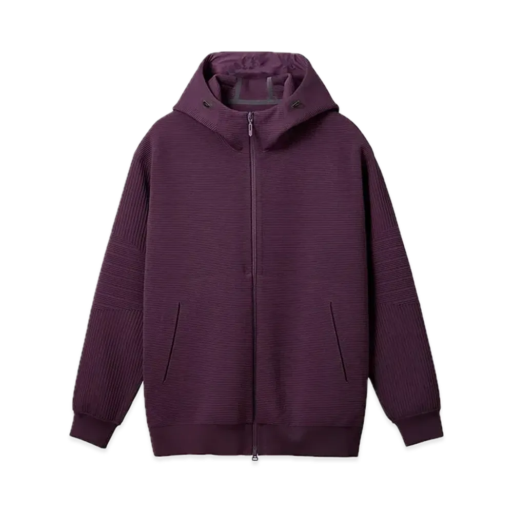 DESCENTE ALLTERRAIN Fusion Knit Thermal Hoodie "Plum"