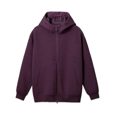 DESCENTE ALLTERRAIN Fusion Knit Thermal Hoodie "Plum"