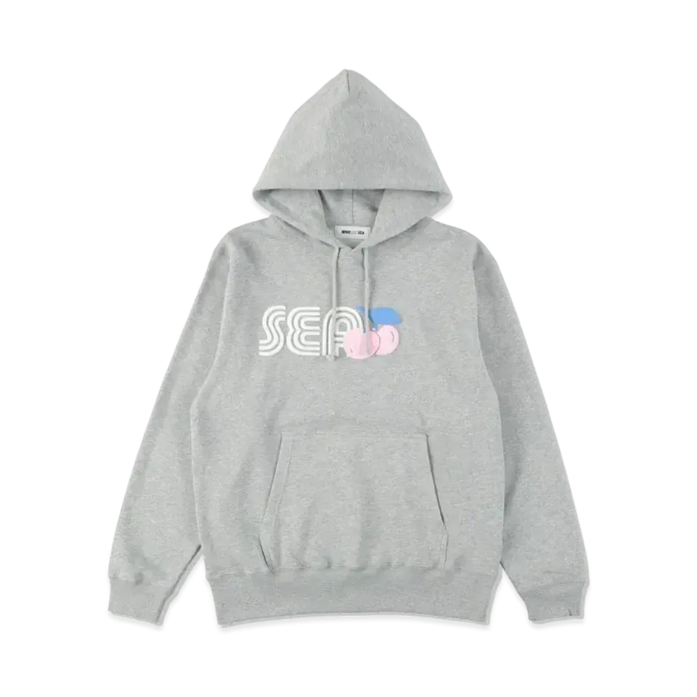 WIND AND SEA x KISSADOPE HOODIE "Gray"