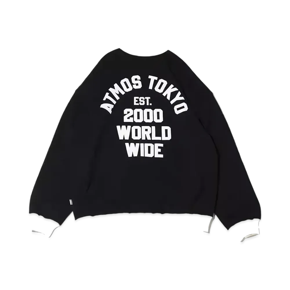 atmos Ringer Sweatshirt "Black"
