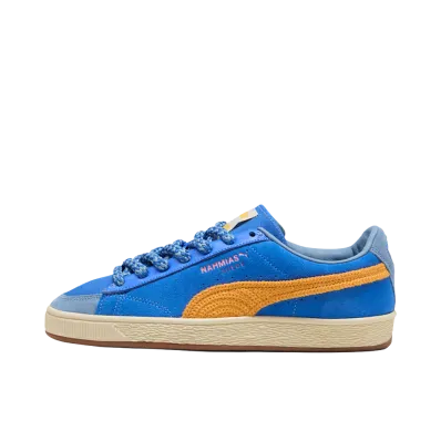 NAHMIAS × Puma Suede Crochet SB "Bluemazing/Yellow Sizzle"
