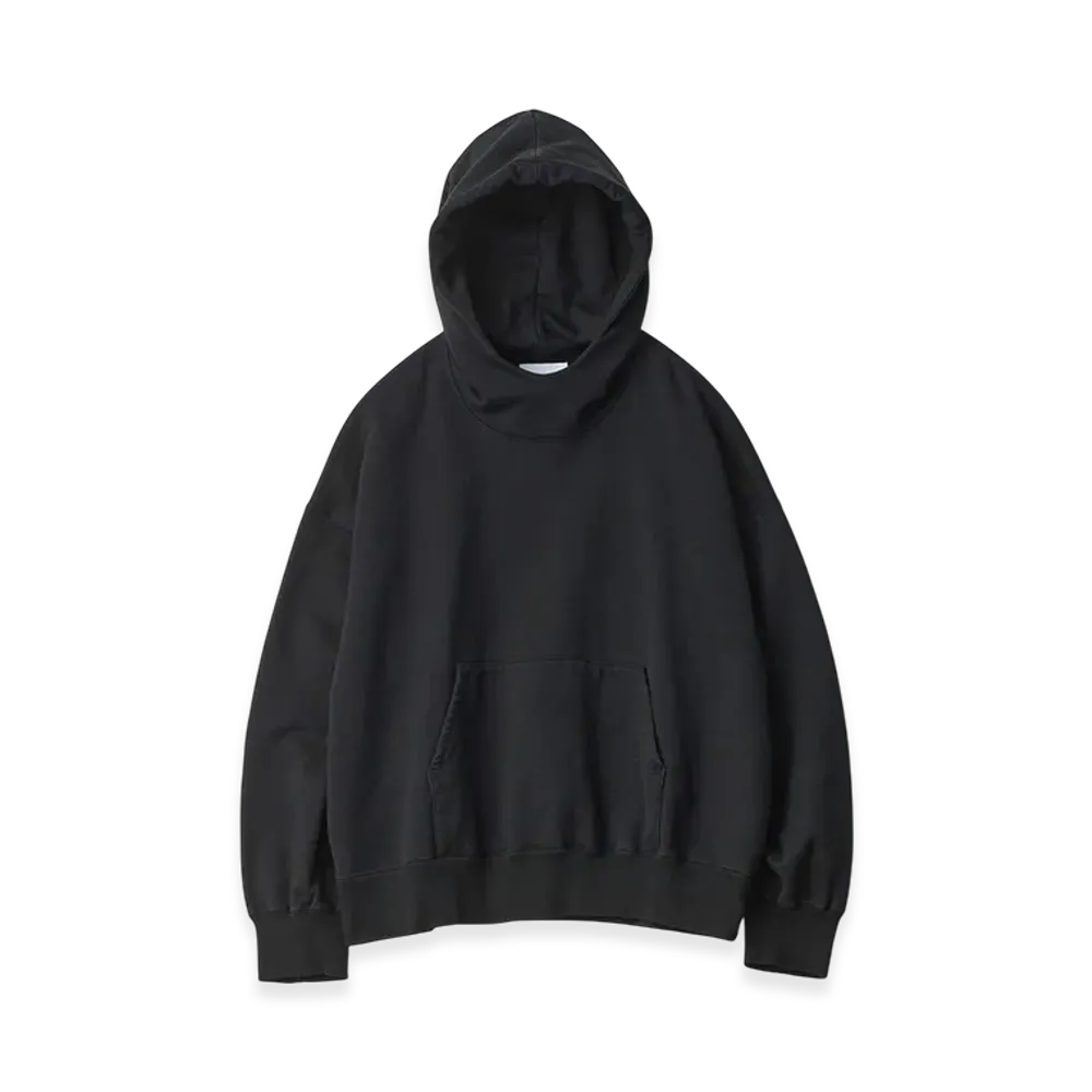 ssstein Untwisted Yarn Fade Sweat Hood LS "Black"