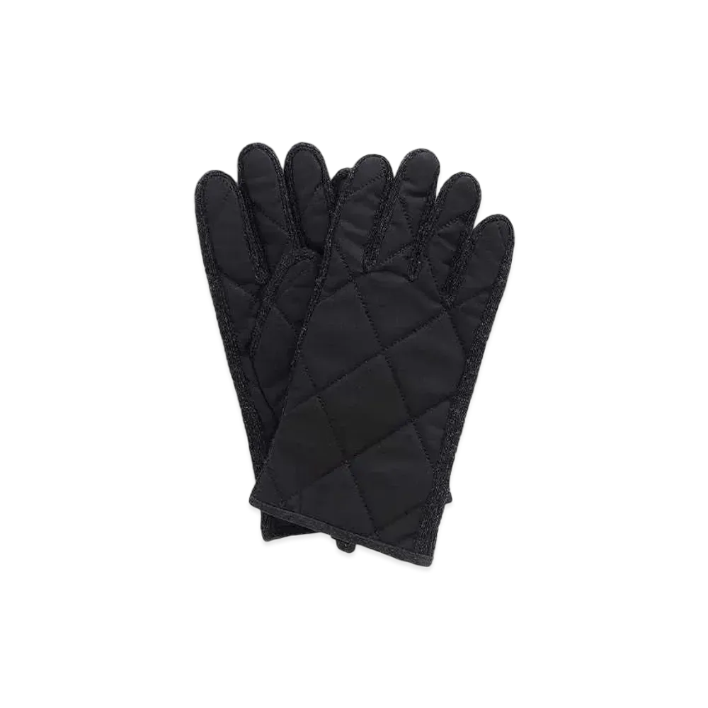 Barbour Winterdale Quilted Gloves "Black"