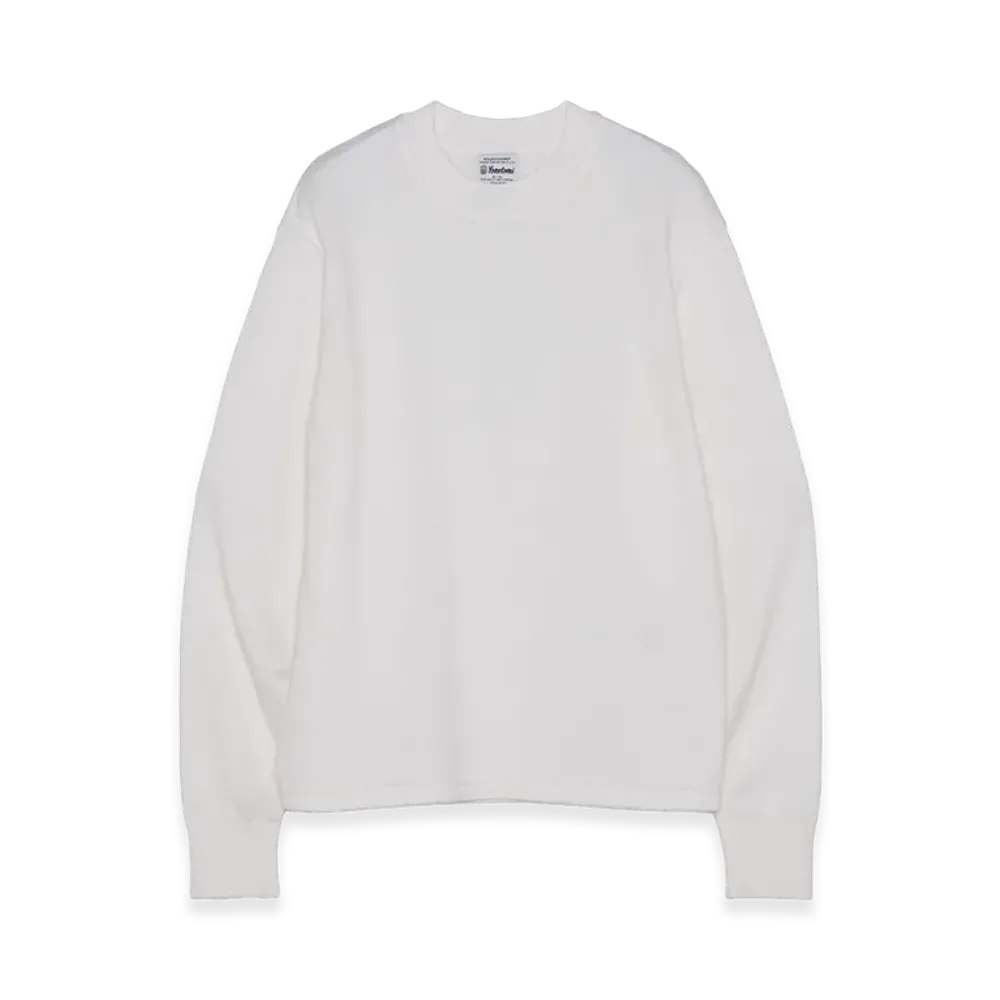 nanamica x Yonetomi Us Sea Island Yoko-Marudo Knit L/S Tee "White"