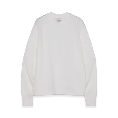nanamica x Yonetomi Us Sea Island Yoko-Marudo Knit L/S Tee "White"