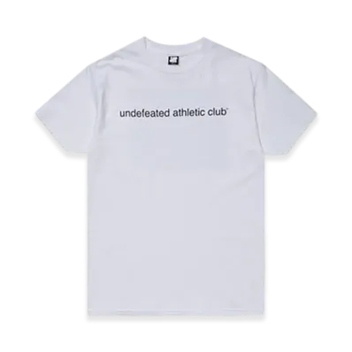 UNDEFEATED UACTP Club S/S Tee "White"