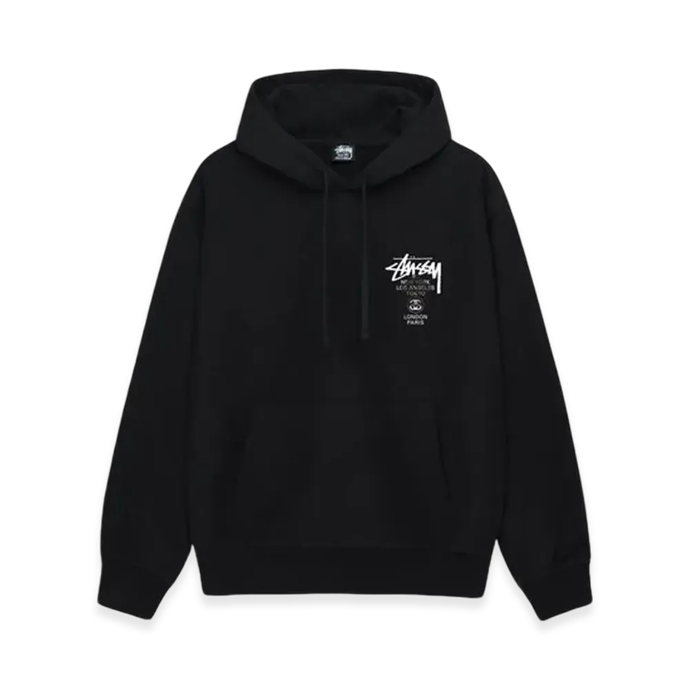 Stussy DSM World Tour Hoodie "Black"