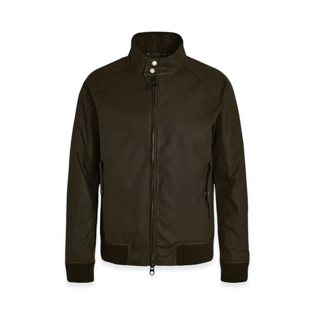 Barbour x BARACUTA Porton Wax Jacket "Olive"