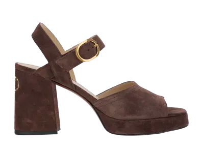 Valentino Garavani Women's Sandals Brown "Black"