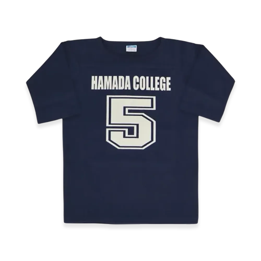 SAPEur x MASATOSHI HAMADA vol.9 Kid's Hamada College Football 3/4 Sleeve Tee "Navy"