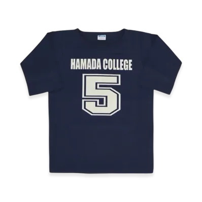 SAPEur x MASATOSHI HAMADA vol.9 Kid's Hamada College Football 3/4 Sleeve Tee "Navy"