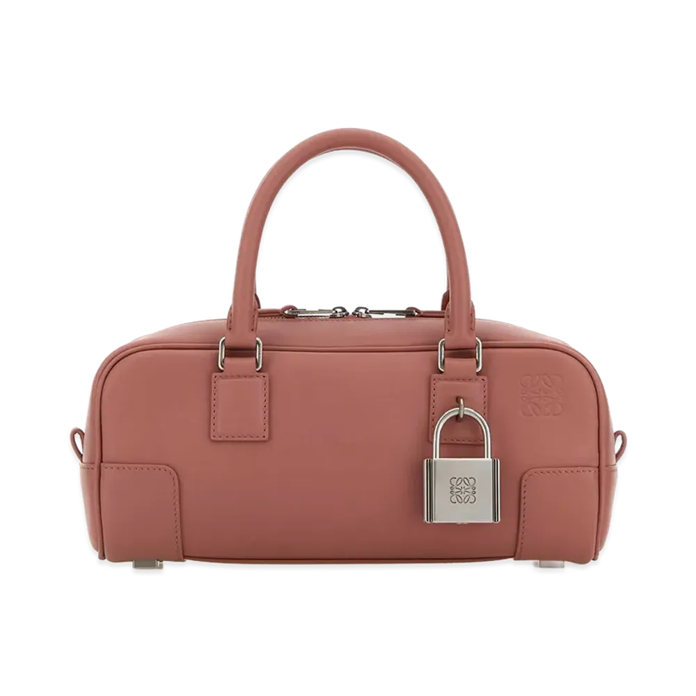 LOEWE Women's Amazona 23 Handbag "Dark Pink"
