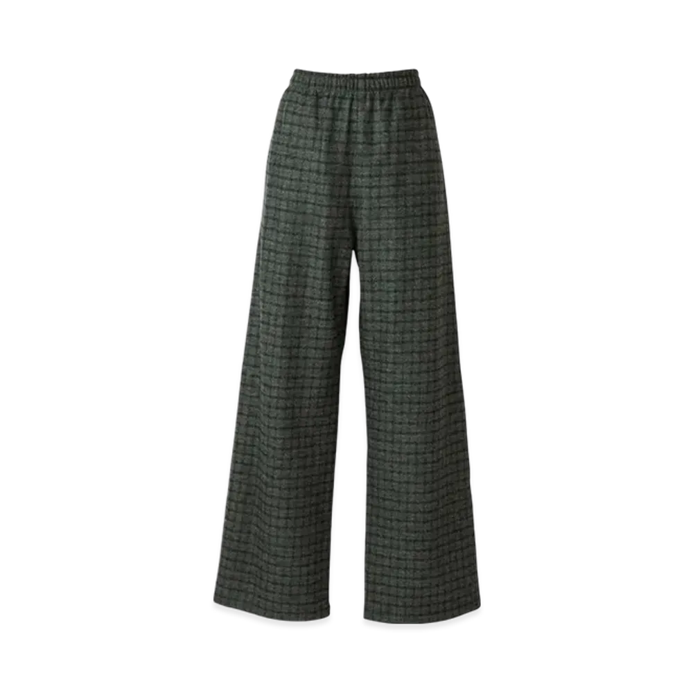 HYSTERIC GLAMOUR Wide Leg Trousers "Green"