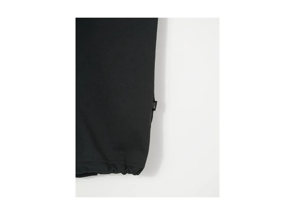 OPTSTUFF DRAWSTRING TECH T-SHIRT L 黒 Optstuff Drawstring Tech T-Shirt 