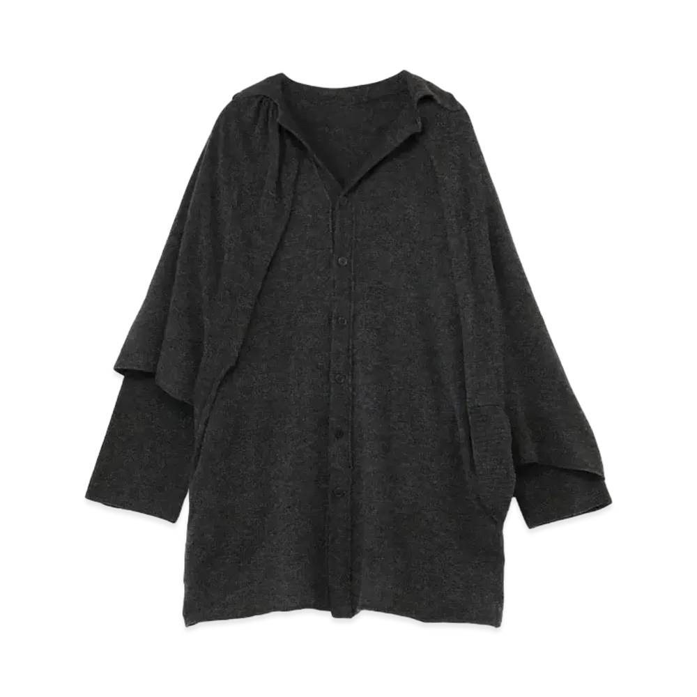 Yohji Yamamoto 10 G1 PLY PS CAPE CD B "Gray"