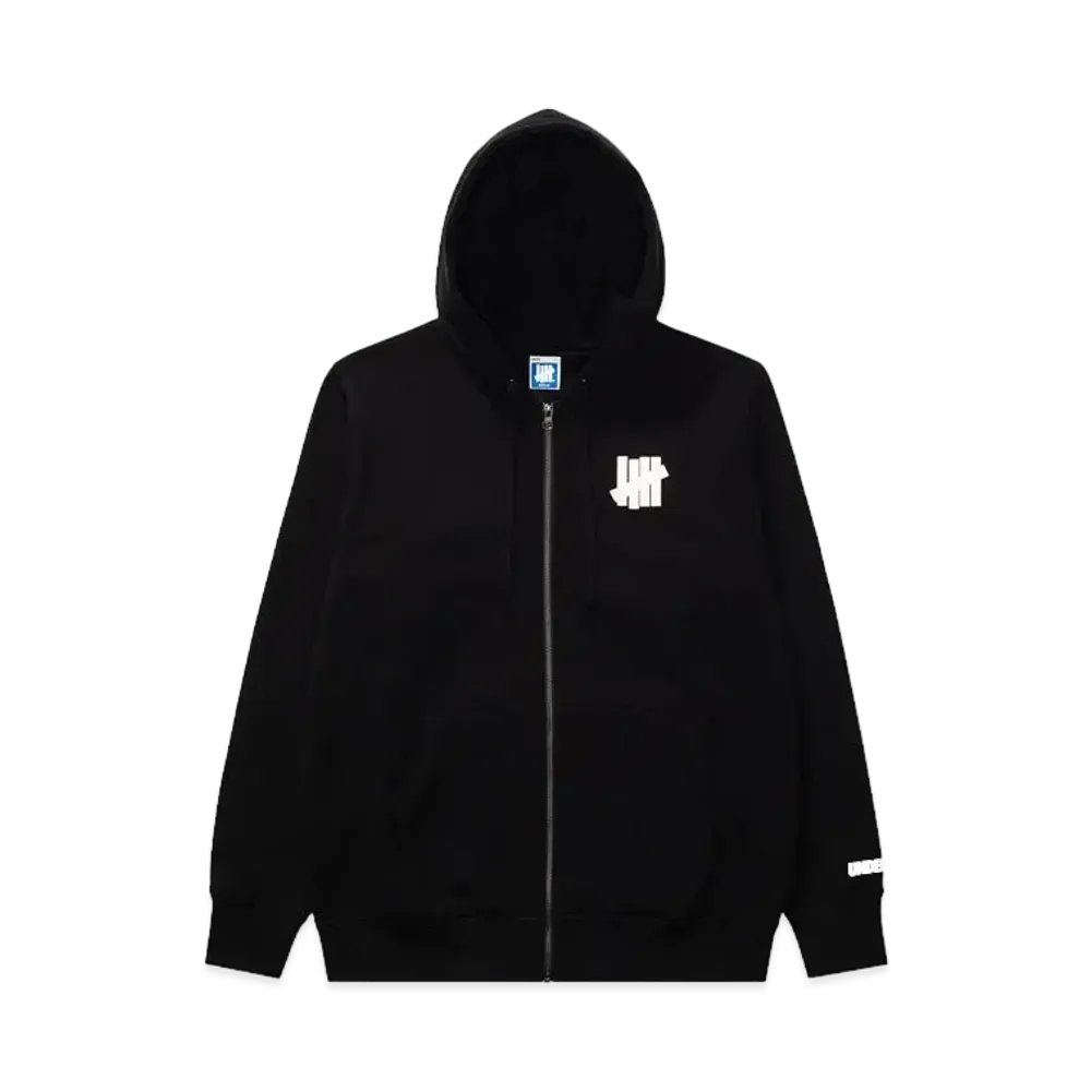 UNDEFEATED Icon Zip Hood 70074 "Black"