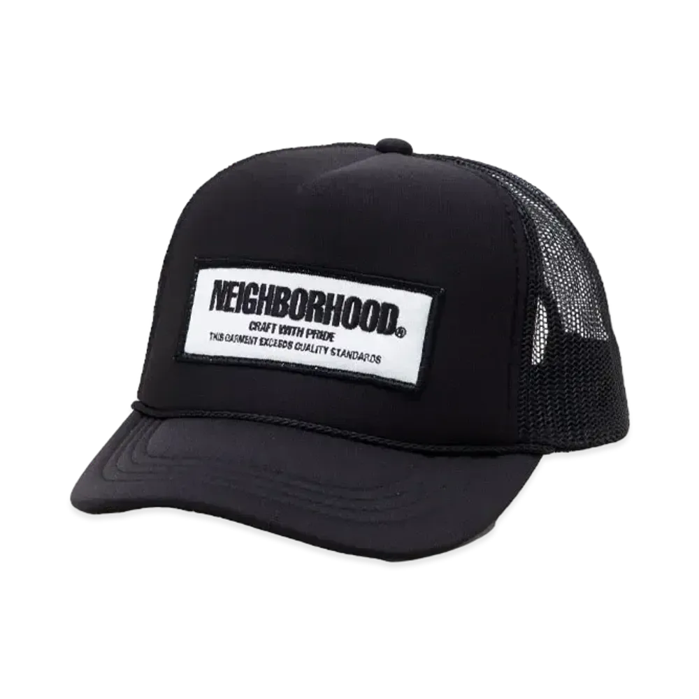 NEIGHBORHOOD OT . Mesh Cap "Black"
