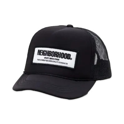 NEIGHBORHOOD OT . Mesh Cap "Black"