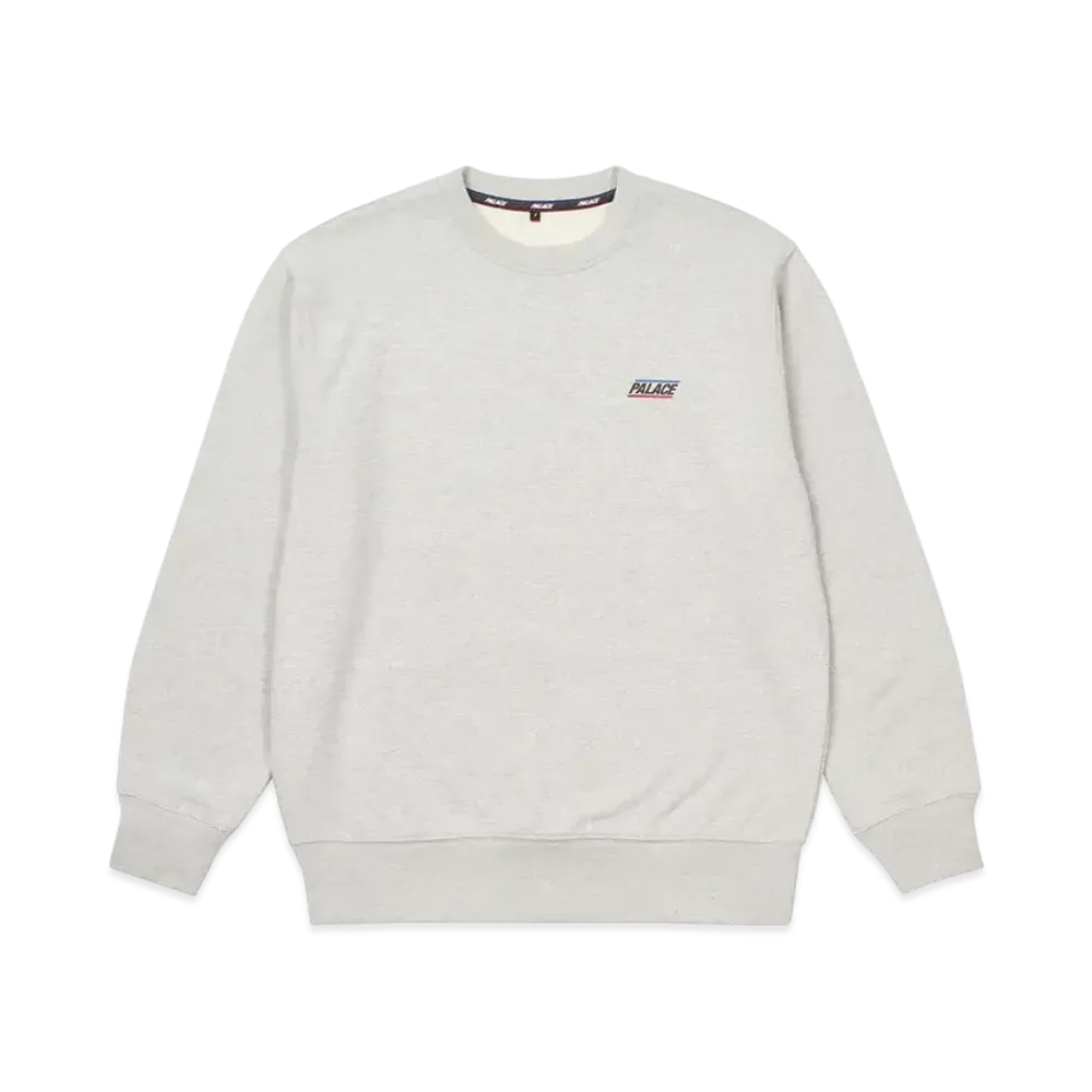 PALACE Basically A Crew "Grey Marl"