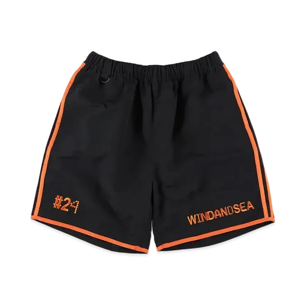 WIND AND SEA Side Line Surf Short "Black"