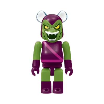 Bearbrick x Marvel SPIDER-MAN Happy Lottery Bearbrick Award 14 Green Goblin
