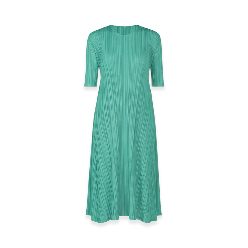 PLEATS PLEASE ISSEY MIYAKE Mellow Pleats "Turquoise Green"