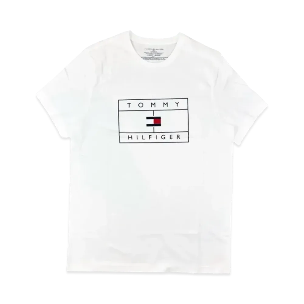 TOMMY HILFIGER S/S Crew Neck "White"
