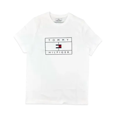 TOMMY HILFIGER S/S Crew Neck "White"