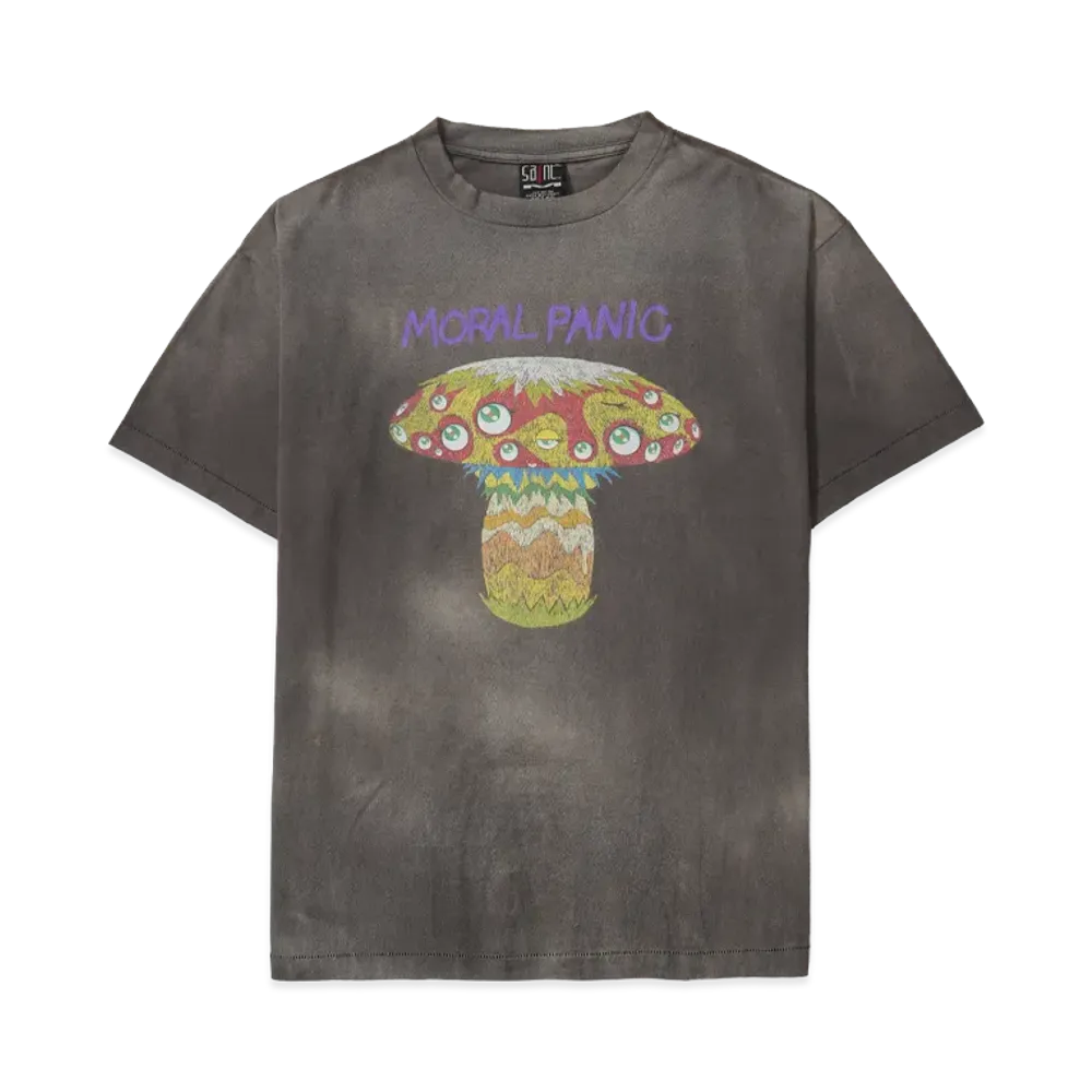 SAINT Mxxxxxx x TM Mush Tee "Black"