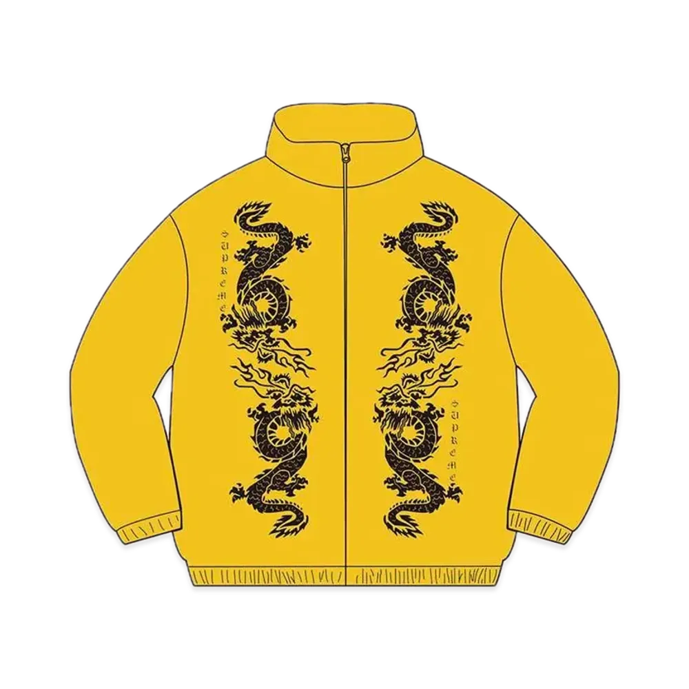 Supreme Dragon Track Jacket "Yellow"