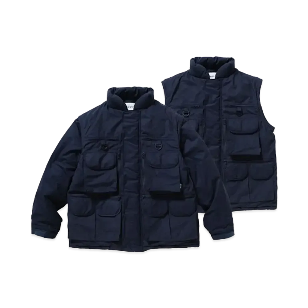SSZ x Akio Hasegawa x Wtaps Strand Jacket Cotton Weather "Navy"