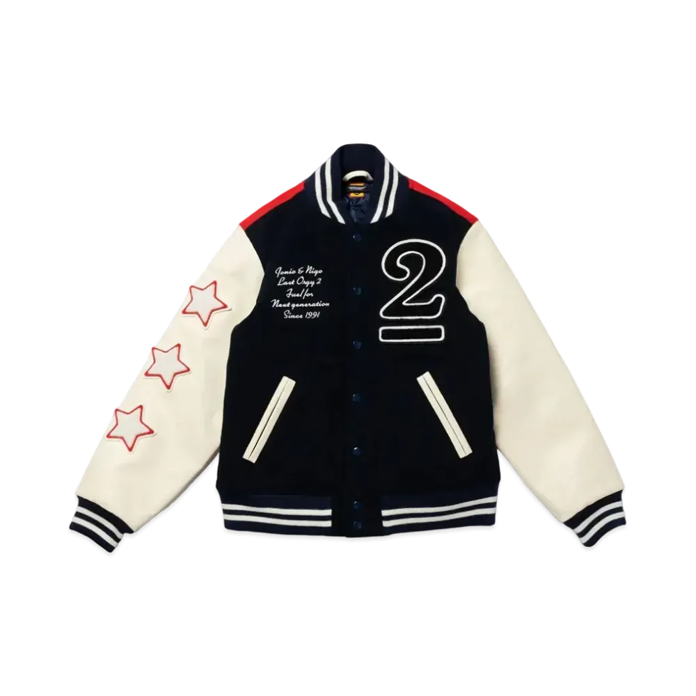 HUMAN MADE UNDERCOVER LAST ORGY2 VARSITY JACKET Shinsaibashi PARCO Limited "Navy"