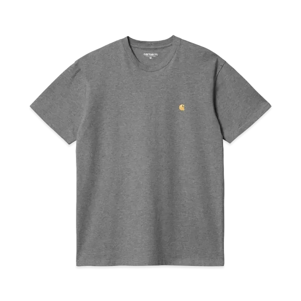 Carhartt S/S Chase T-Shirt "Dark Grey Heather/Gold"