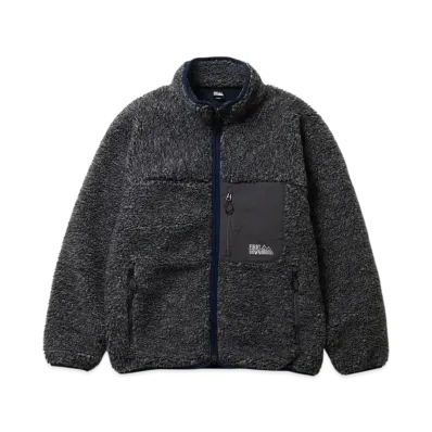 FIRST DOWN Boa Fleece Jkt "Grey"
