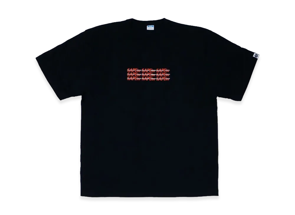 SAPEur x MASATOSHI HAMADA 9FACES S/S T-Shirt "Black"