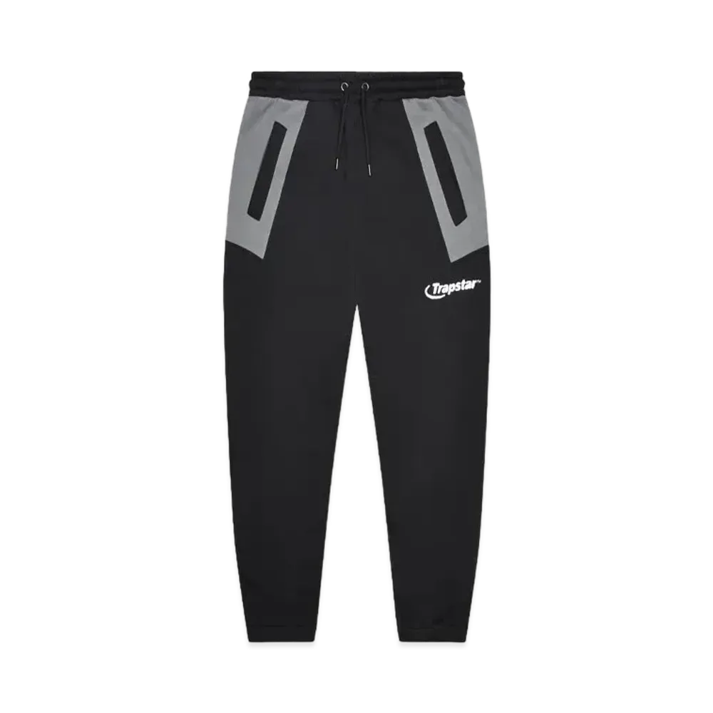 TRAPSTAR Chenille Hyperdrive Panel Tracksuit "Black"