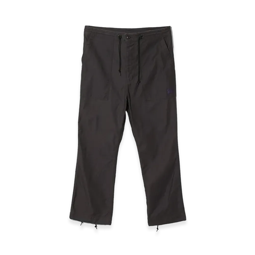 NEEDLES String Fatigue Pant Reversed Sateen "Black"